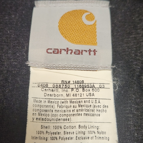 Vintage Y2K Carhartt Jacket 2XL J143 CMO Realtree Hardwoods Camo Active Outdoor - Picture 12 of 16